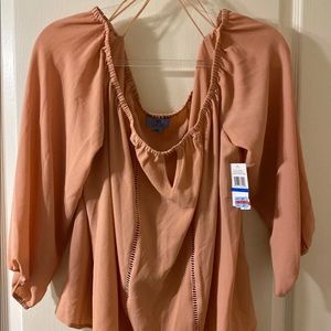 Pink Off The Shoulder Blouse XL